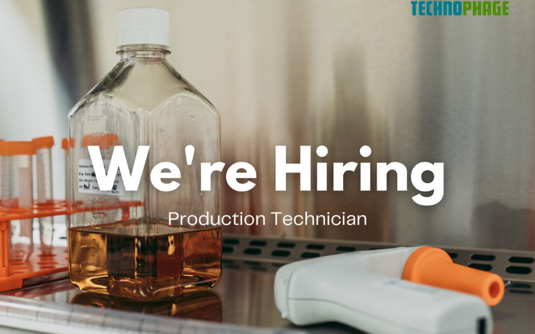 Technophage is looking for a Production Technician to join the team