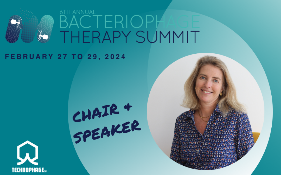 Sofia Côrte-Real on behalf of Technophage at the 6th Annual Bacteriophage Summit
